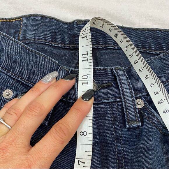 Ladies Levis 501 Indigo Wash‎ Skinny Fit Jeans Size 27x27 - Picture 7 of 11
